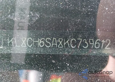 2019 Chevrolet Spark Activ Cvt z USA, uszkodzony, nr VIN KL8CH6SA8KC739612